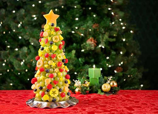 Fruit Christmas Tree with Sisi Lola Organic Strawberries