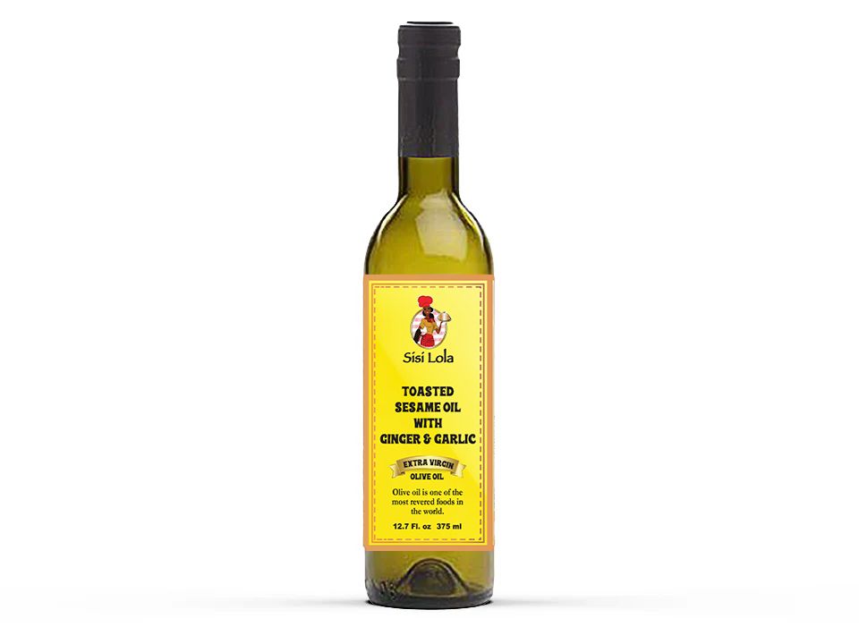 SISI LOLA TOASTED SESAME OIL WITH GINGER & GARLIC