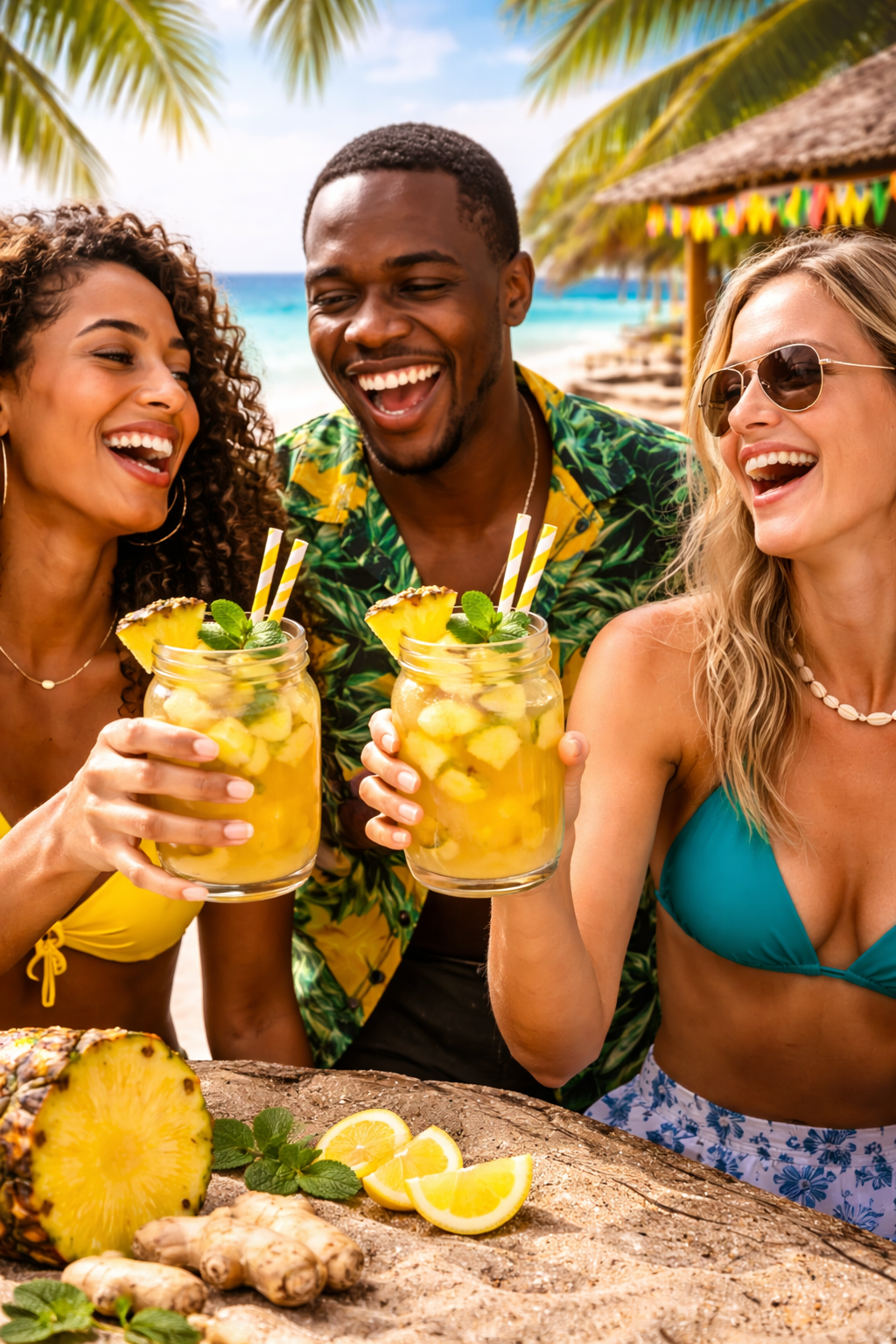 Sisi Lola Pineapple Ginger Drink