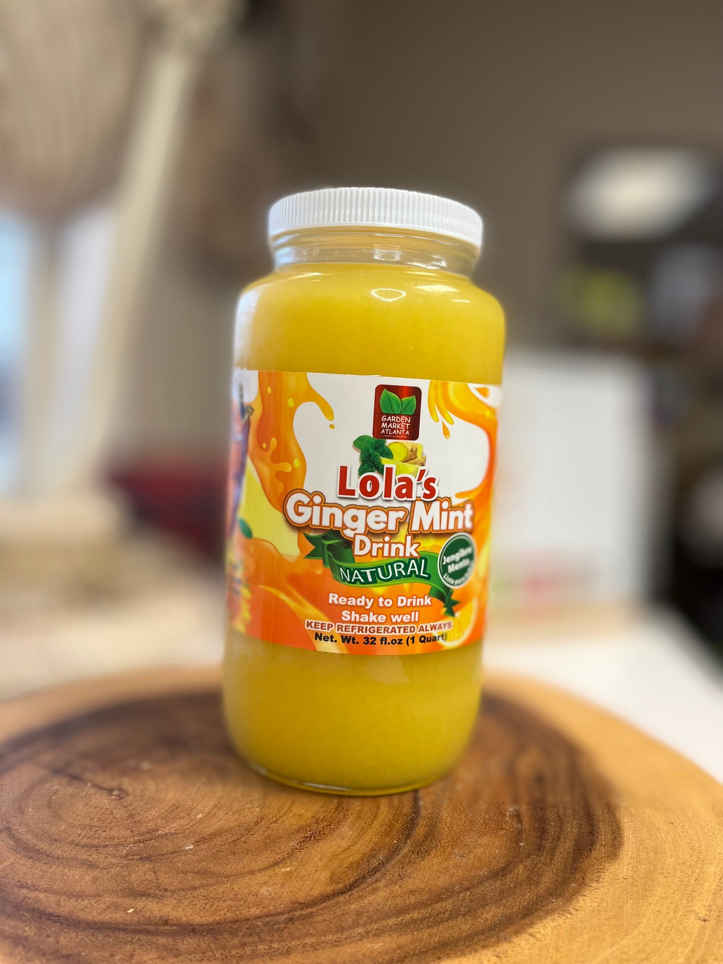 Ginger Mint Drink - Ginger Juice | Garden Market Atlanta