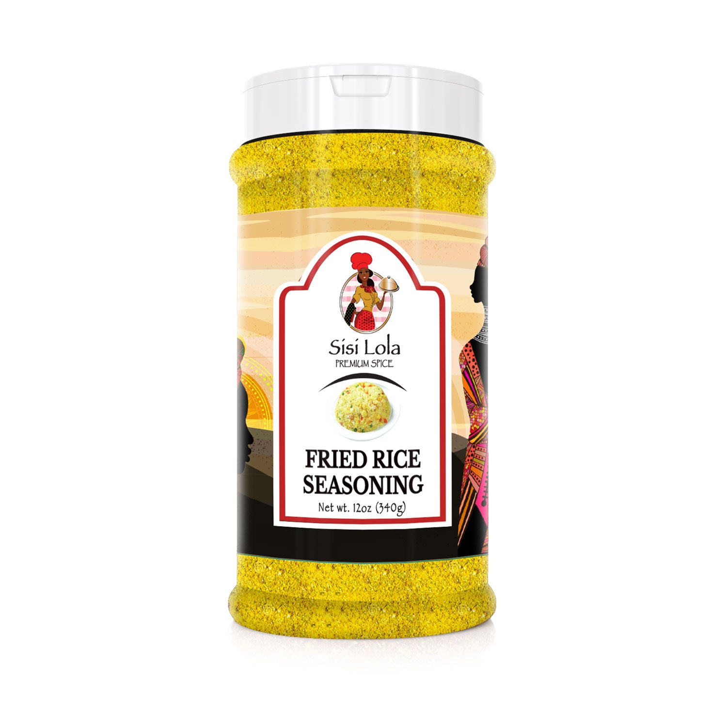 Sisi Lola Fried White Rice Seasoning - Adds A Mouthwatering Color and Taste to W