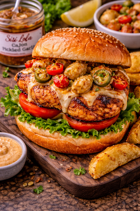 Sisi Lola Cajun Pickled Garlic