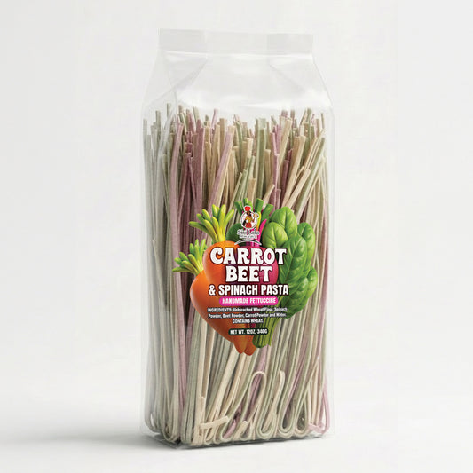 SISI LOLA CARROT BEET & SPINACH PASTA
