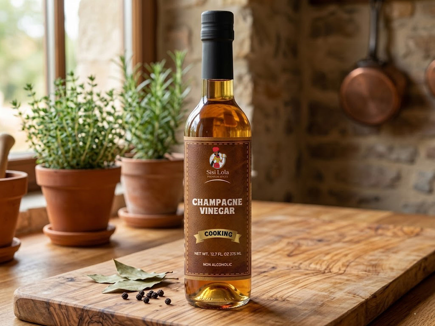 Sisi Lola’s Champagne Vinegar