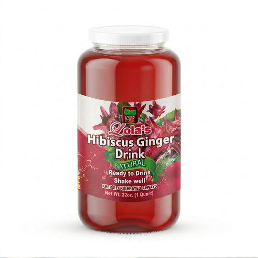 LOLA’s HIBISCUS GINGER DRINK