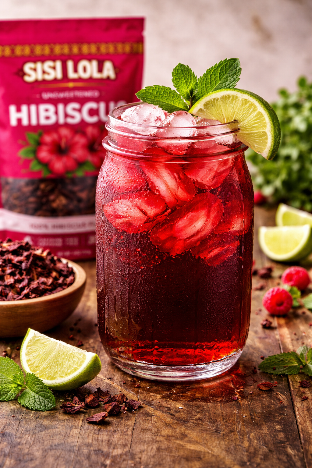 Sisi Lola Unsweetened Hibiscus