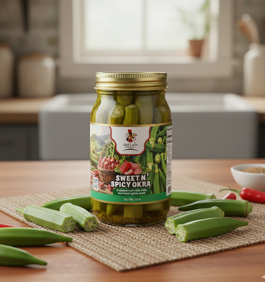 Sisi Lola Sweet N’ Spicy Okra