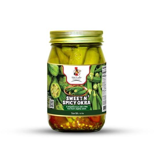 Sisi Lola Sweet N’ Spicy Okra