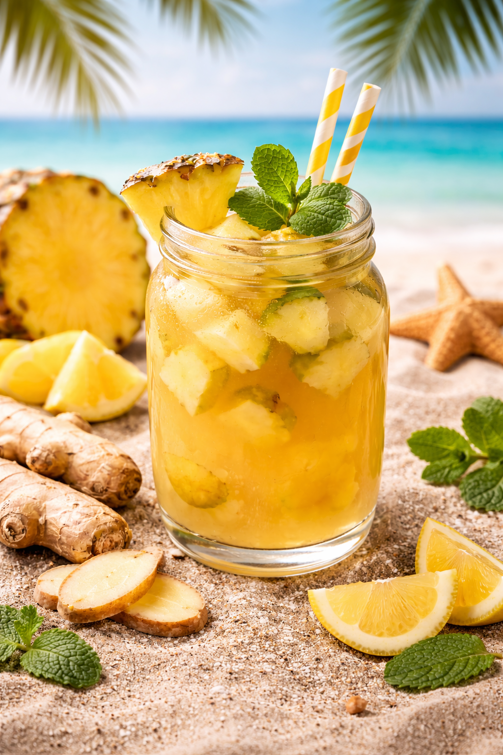Sisi Lola ⁠⁠⁠⁠Pineapple Ginger Drink