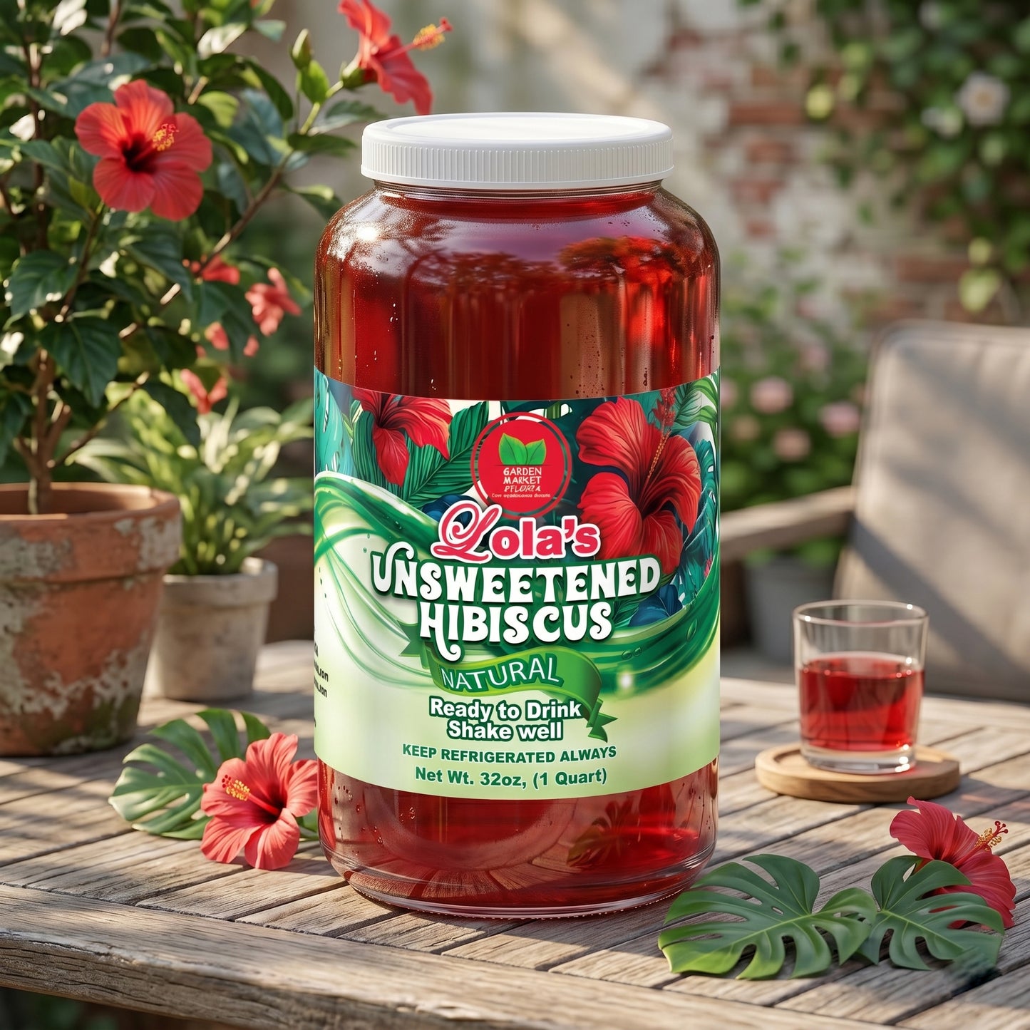 Sisi Lola Unsweetened Hibiscus