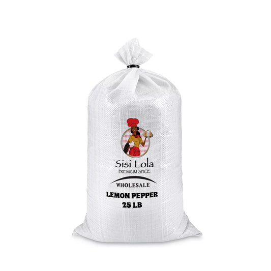 Sisi Lola WHOLESALE Lemon Pepper 25LB