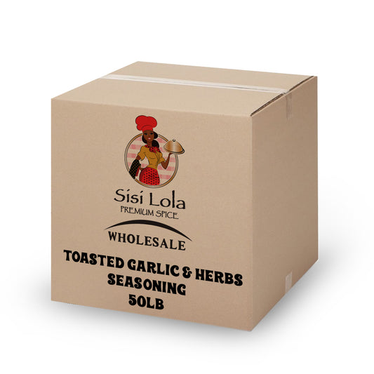 SISI LOLA WHOLESALE TOASTED GARLIC & HERBS SEASONING 50LB