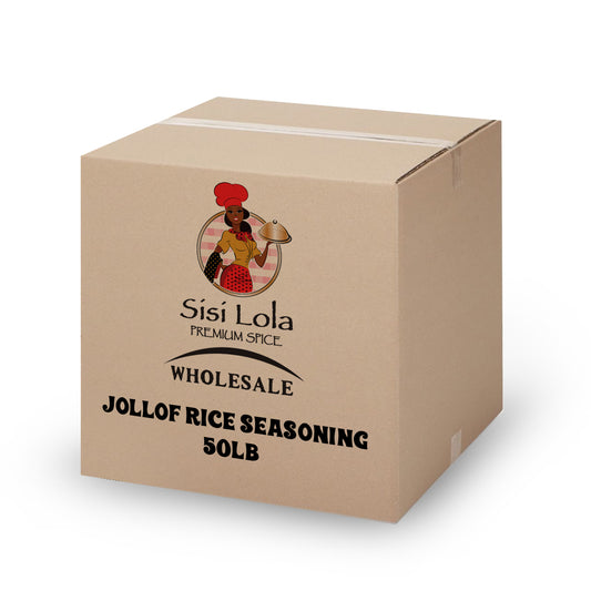 SISI LOLA WHOLESALE JOLLOF RICE SEASONING 50LB