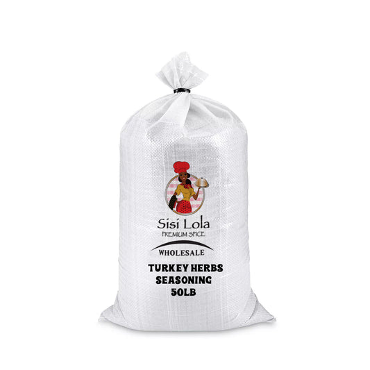 SISI LOLA WHOLESALE TURKEY HERBS SEASONING 50LB