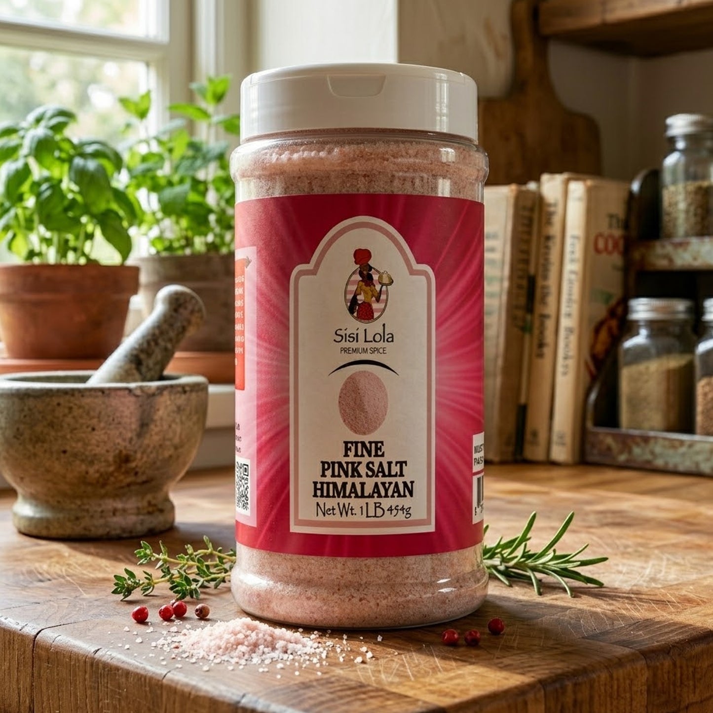 Sisi Lola HIMALAYAN FINE PINK SALT