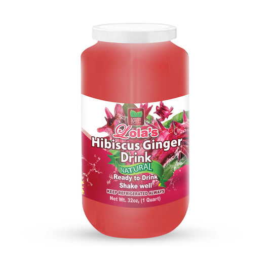 LOLA’s HIBISCUS GINGER DRINK