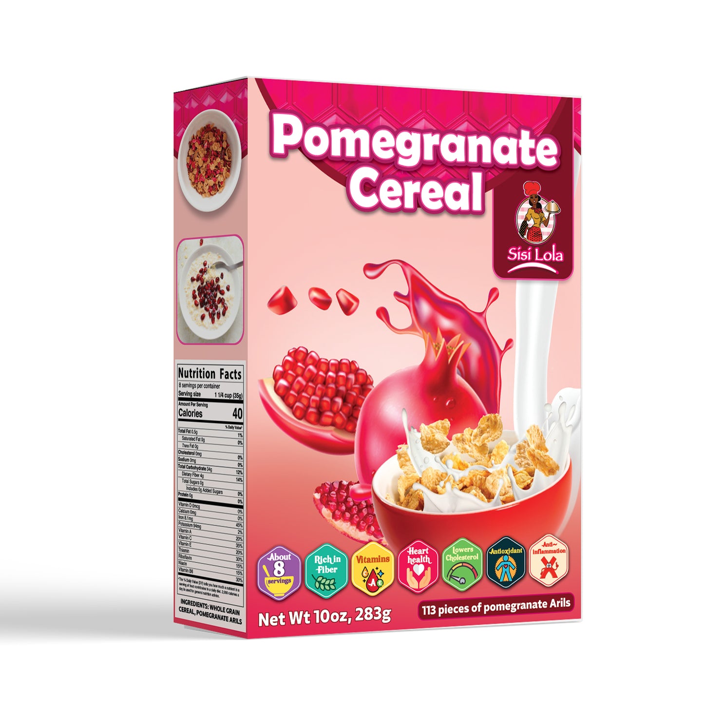 Pomegranate Cereal
