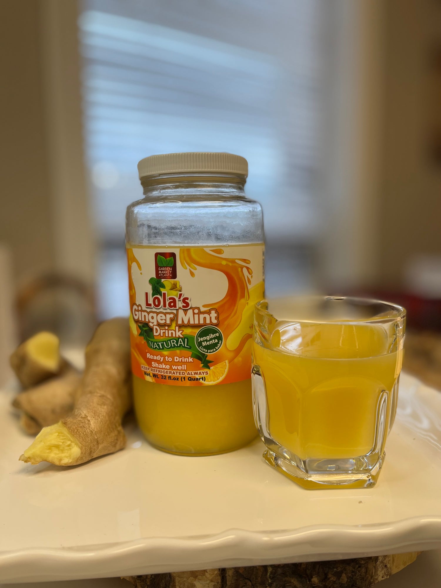Ginger Mint Drink - Ginger Juice | Garden Market Atlanta